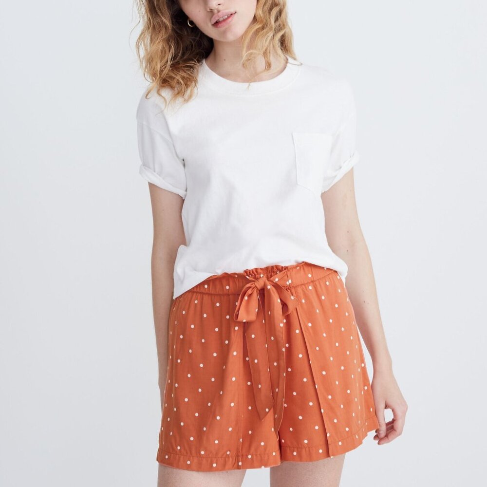 Madewell Shorts with Split Hem, Size S.